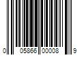 Barcode Image for UPC code 005866000089