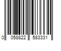 Barcode Image for UPC code 0058822583331