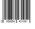 Barcode Image for UPC code 0058854431051