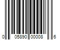 Barcode Image for UPC code 005890000086