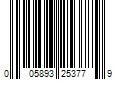 Barcode Image for UPC code 005893253779