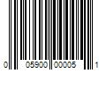 Barcode Image for UPC code 005900000051