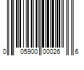 Barcode Image for UPC code 005900000266