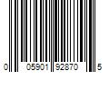 Barcode Image for UPC code 005901928705