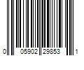 Barcode Image for UPC code 005902298531