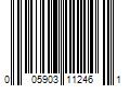 Barcode Image for UPC code 005903112461