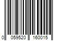 Barcode Image for UPC code 0059520160015