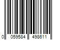 Barcode Image for UPC code 0059584498611