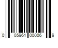 Barcode Image for UPC code 005961000069