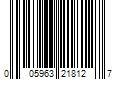 Barcode Image for UPC code 005963218127