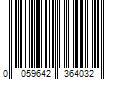 Barcode Image for UPC code 0059642364032