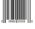 Barcode Image for UPC code 005980000088