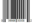 Barcode Image for UPC code 005986000082