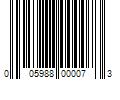 Barcode Image for UPC code 005988000073