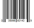 Barcode Image for UPC code 005996601439