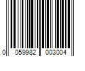 Barcode Image for UPC code 0059982003004