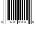 Barcode Image for UPC code 006000000088