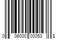 Barcode Image for UPC code 006000000538