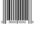 Barcode Image for UPC code 006000002426