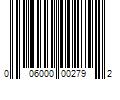 Barcode Image for UPC code 006000002792