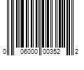 Barcode Image for UPC code 006000003522