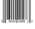 Barcode Image for UPC code 006000005663