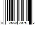 Barcode Image for UPC code 006000006752