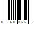 Barcode Image for UPC code 006000006967