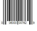 Barcode Image for UPC code 006000007629