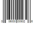 Barcode Image for UPC code 006000009326