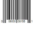 Barcode Image for UPC code 006000081551