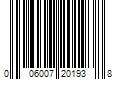 Barcode Image for UPC code 006007201938