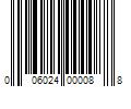 Barcode Image for UPC code 006024000088