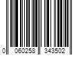 Barcode Image for UPC code 0060258343502