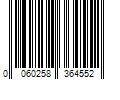 Barcode Image for UPC code 0060258364552