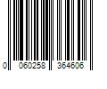 Barcode Image for UPC code 0060258364606