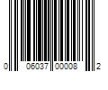 Barcode Image for UPC code 006037000082