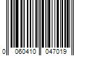 Barcode Image for UPC code 0060410047019