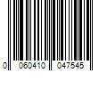 Barcode Image for UPC code 0060410047545