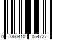 Barcode Image for UPC code 0060410054727