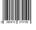 Barcode Image for UPC code 0060410074190