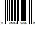 Barcode Image for UPC code 006043000069