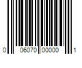 Barcode Image for UPC code 006070000001