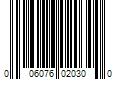 Barcode Image for UPC code 006076020300