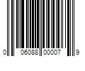 Barcode Image for UPC code 006088000079