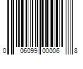 Barcode Image for UPC code 006099000068