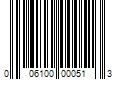 Barcode Image for UPC code 006100000513