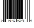 Barcode Image for UPC code 006100000766