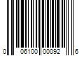 Barcode Image for UPC code 006100000926