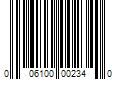 Barcode Image for UPC code 006100002340